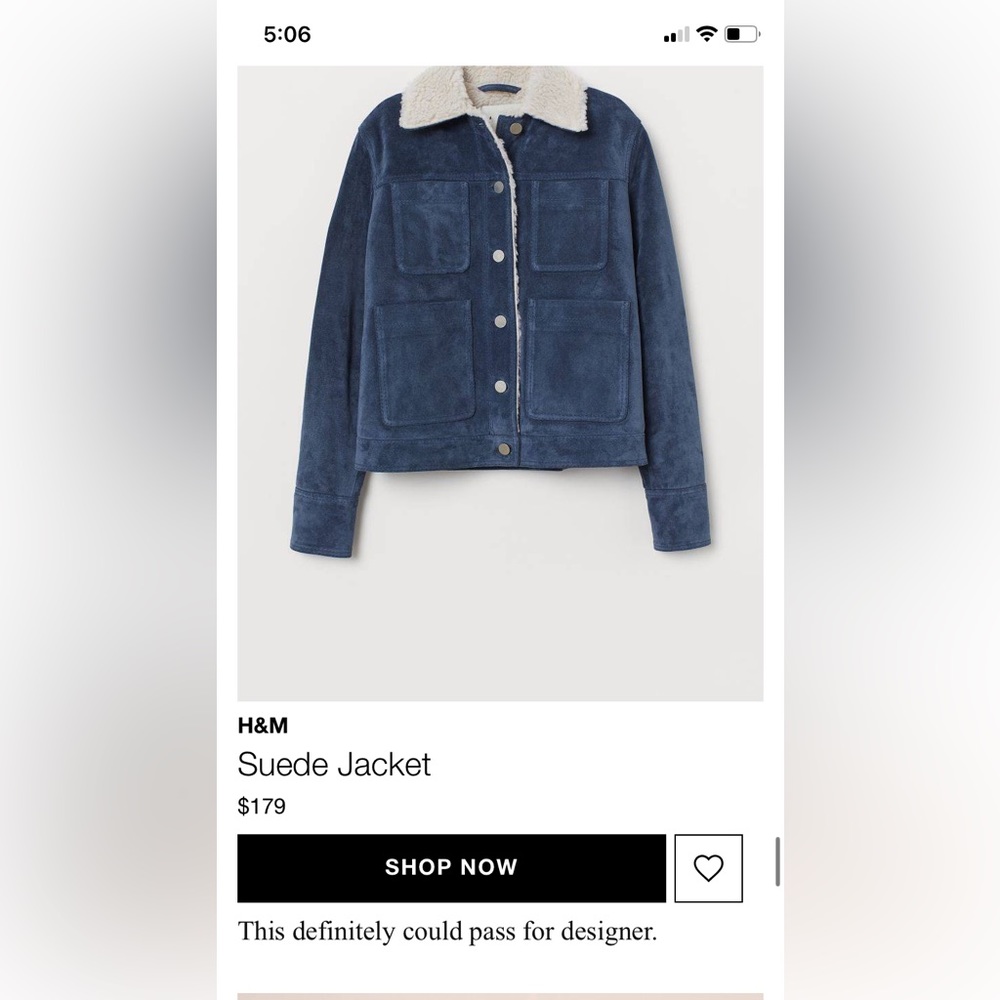 Suede Jacket